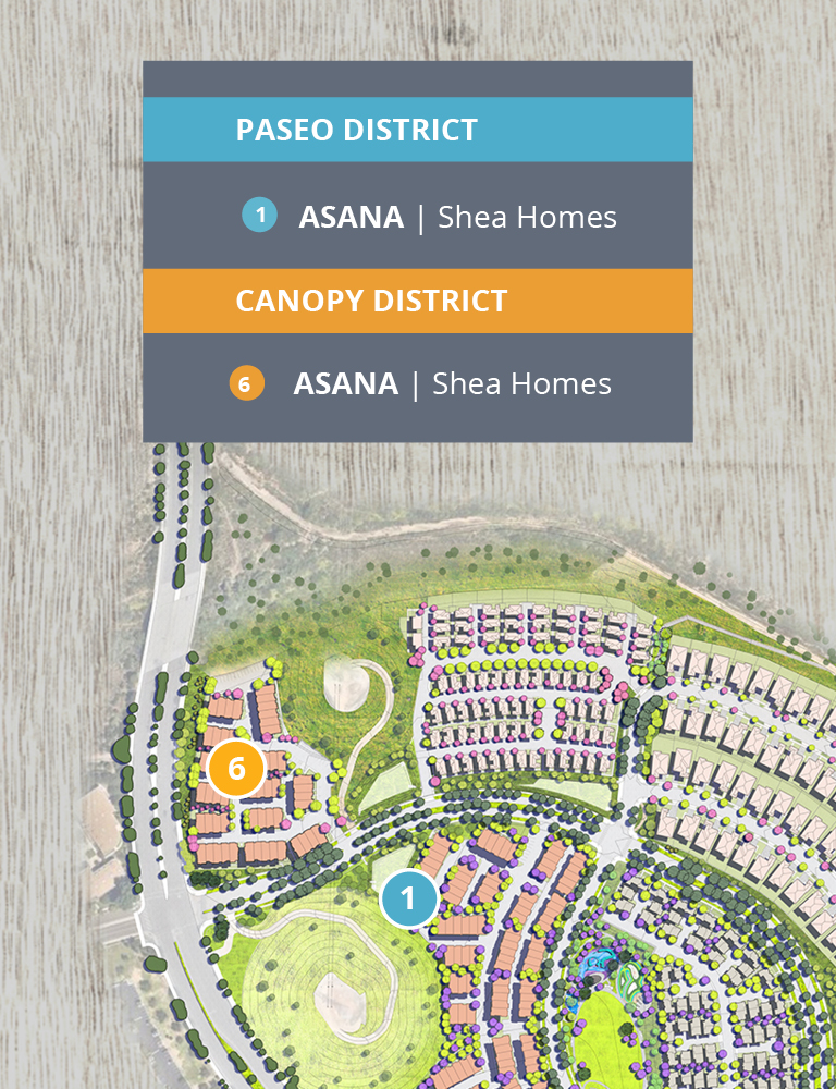 Asana Mobile Map