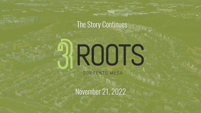 Construction updates on 3Roots communities in Sorrento Mesa